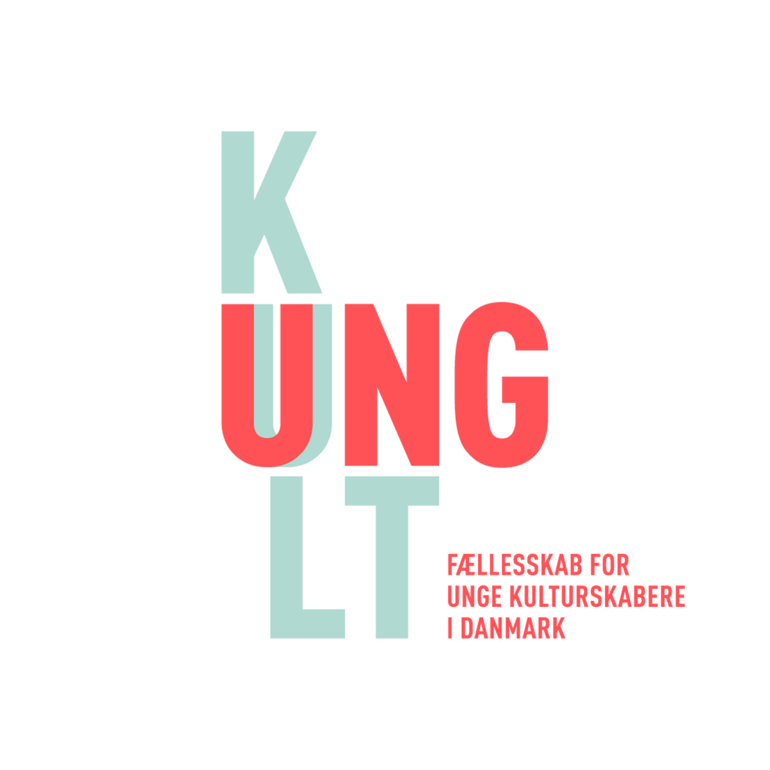 Ung kult logo hvid